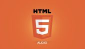 How add a audio to a page. HTML5 example open