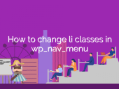 How to change li classes in wp_nav_menu open