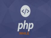 The while loop in PHP. Syntax and array iteration. Code example